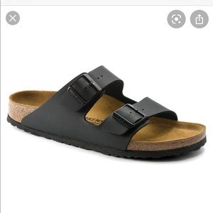 Black Birkenstock women’s Arizona sandal